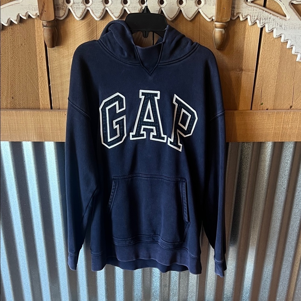 GAP Dark Blue Pullover with Logo Gap Teen size 18-20